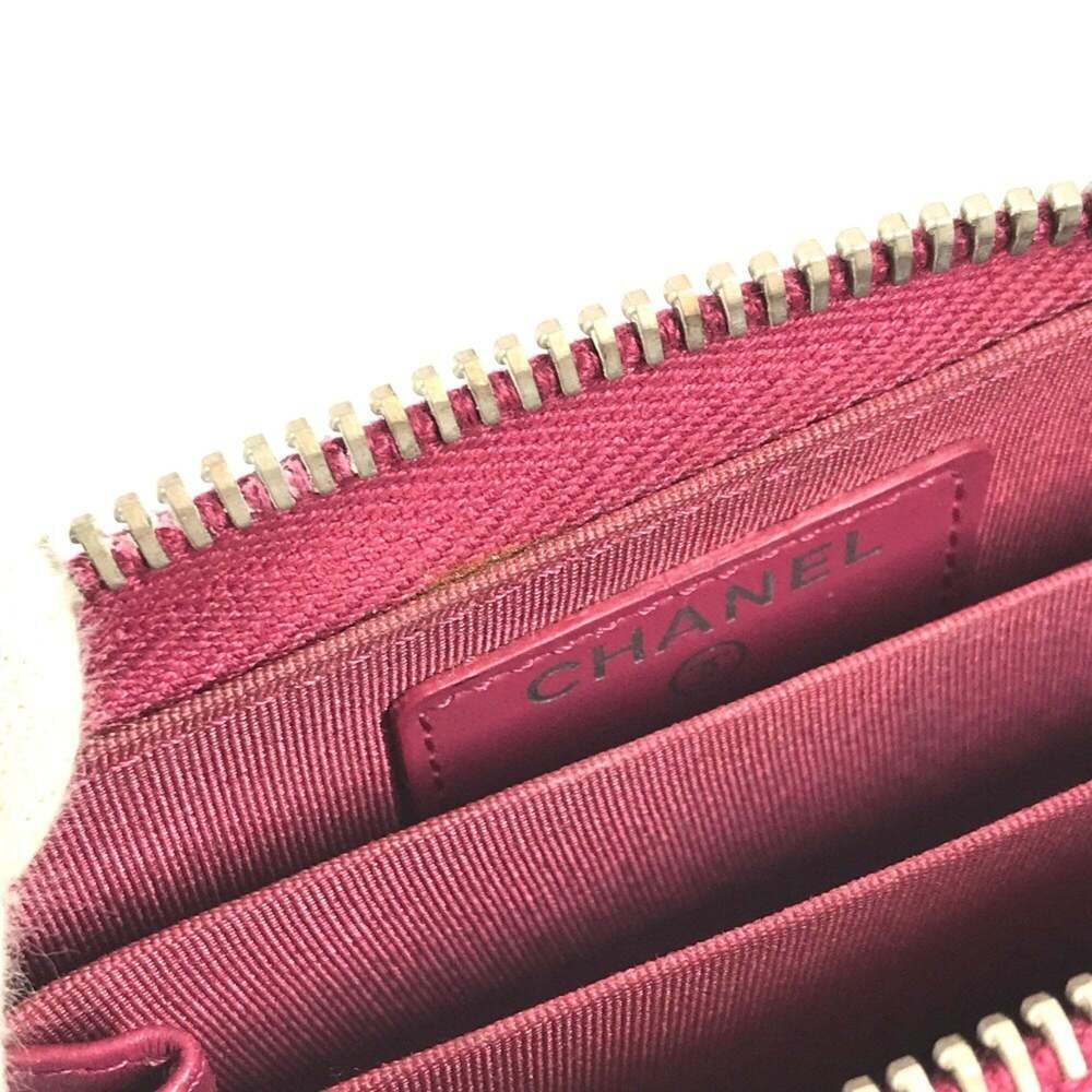 CHANEL Pink Logo Wallet - Picture 15 of 15
